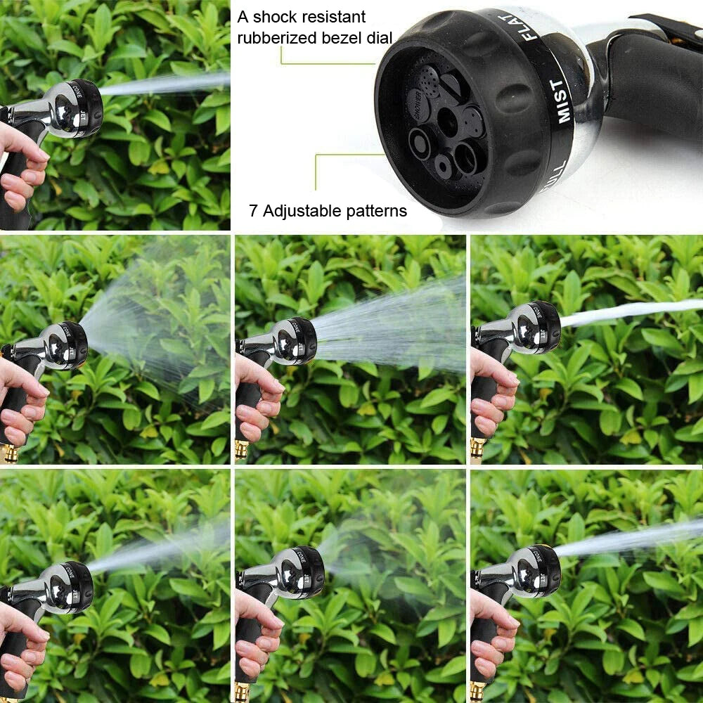 Metal Water Spray Gun with Rubber Handle